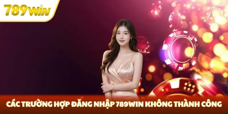 Các trường hợp đăng nhập 789win không thành công
